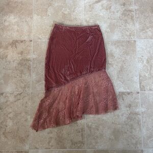 Free People midi skirt